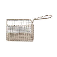 12 x Stainless Steel Square Basket