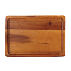 1 x Acacia Rectangular Board 26 x 18cm - 10.25 x 7"