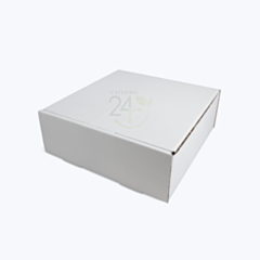 50 x Corrugated 10 inch Cake Box 4 inch tall