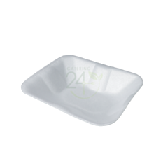 400 x White Infinity Small Chipper Tray
