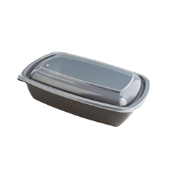 300 x PP Lid for Rectangular Container Fastpac