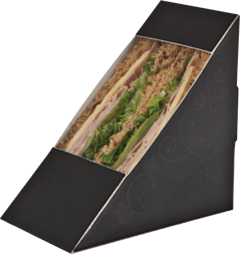 500 x Elegance rear-loading sandwich pack Recyclable