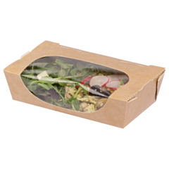 200 x Kraft Large Salad Box