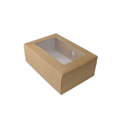 20 x Chefpac® Mini Cardboard Food Platter Boxes and Insert Combo Pack