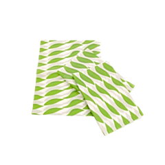 1000 x 250x320mm Small Twist Burger Wraps Green