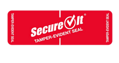 500 x Tamper Evident SecureIt Label 2x250