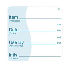 250 x 2x3" Dissolvemark Use By Label