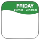 1000 x FRI PERMANENT LABELS 