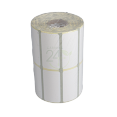 2000 x DCG Removable Plain Label - Twin Pack 