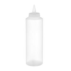 1 x Clear Sauce Dispenser 8oz