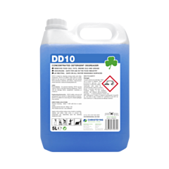 2 x Clover DD10-Detergent Degreaser 5ltr