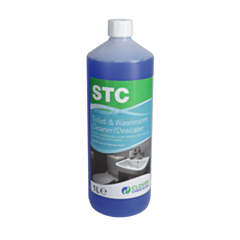 12 x 1Ltr Clover STC Toilet & Washroom Cleaner