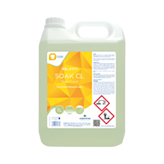 2 x Relavit Soak CL Dishwash Liquid 5ltr