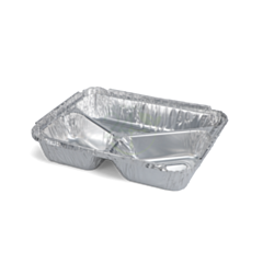 300 x Chefpac® 3 Compartment Aluminium Foil Food Trays Recyclable