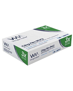3 x 30cm x 300m Wrapmaster 12" Cling Film Refill 