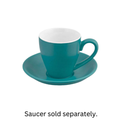 6 x Evolve Coffee/Tea Cup 25cl/9oz Teal