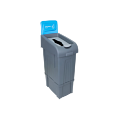 1 x 80Ltr Procycle Recycling Bin Lid & Glass Back Panel