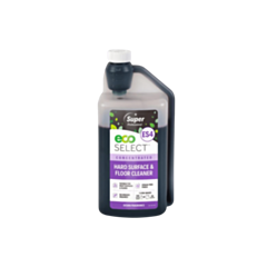 4 x 1ltr Eco Select Super Concentrated Hard/Floor Surface Cleaner ES4