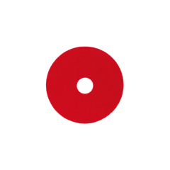 1 x 17" Floor Pads-Red 