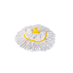 1 x 250g T1 Hygiemix Socket Mop Head - Yellow