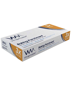 3 x 45cm x 50m Wrapmaster 18" Baking Parchment Refill 