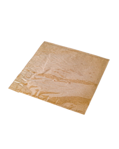 1000 x 7 x 7" Brown Film Front Bags 