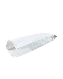 1000 x 4 x 6 x 14" White Strung Paper Bags Recyclable