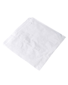 500 x 12 X 12" White Strung Paper Bags Compostable