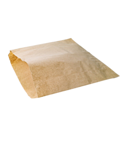1000 x 10 x 10" Brown Strung Paper Bags Compostable