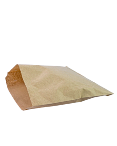 1000 x 8.5 x 8.5" Brown Strung Paper Bags Compostable
