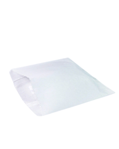 1000 x 6x4" White Greaseproof Chip Paper Bag