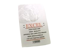 1000 x 12 x 18" Excel Polythene Bags Recyclable