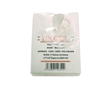 1000 x 8 x 10" Excel Polythene Bags Recyclable
