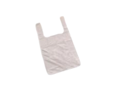 2000 x 10 x 15 x 18" White Jupiter Carrier Bags 