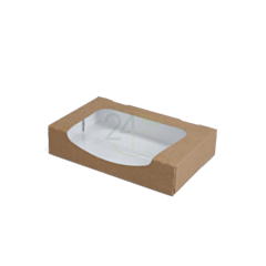 400 x Full Window Pop Up Cake Box Large
