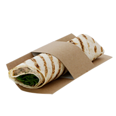 1000 x Tortilla Sleeve Recyclable