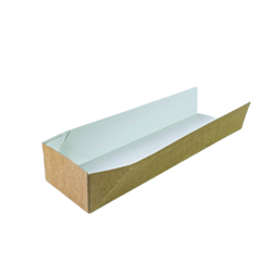 500 x Hot Dog Baguette Sleeve Kraft Recyclable