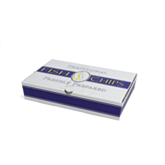 100 x Fish and Chip Boxes Small Compostable