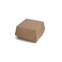 500 x Extra Large Kraft Burger Boxes