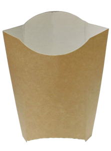 500 x Chefpac® Kraft Chip Scoops Recyclable