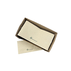 6000 x 32x30cm Kraft 1ply Recycled PaperNapkins Compostable