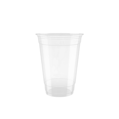 1000 x 16oz R-PET Clear Smoothie and Milkshake Cups Recyclable