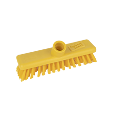 1 x Yellow Washable Deck Scrubber 