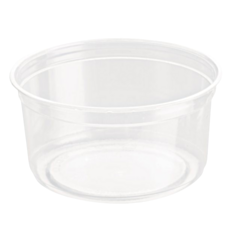 800 x 14oz Deli Clear Pots Recyclable 76mm