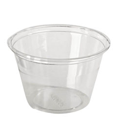 2500 x 4oz Clear Portion Pot