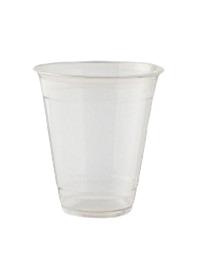 1000 x 12oz Compostable Clear Smoothie and Milkshake Cups PLA