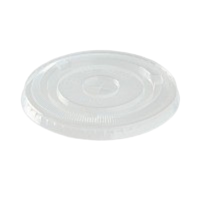 1000 x Straw Slot Lid for Compostable Smoothie Cups 9-20oz