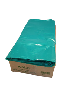 10KG Medium Refuse Duty Sacks Green