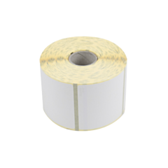 1500 x 2x2" Round DateCodeGenie Removable Plain Labels 