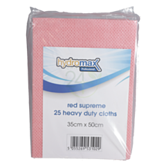 25 x 51 x 36cm Heavy Weight Cloths - Red 